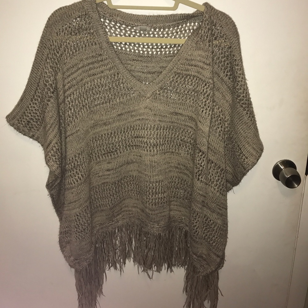 Ecote Knit Poncho