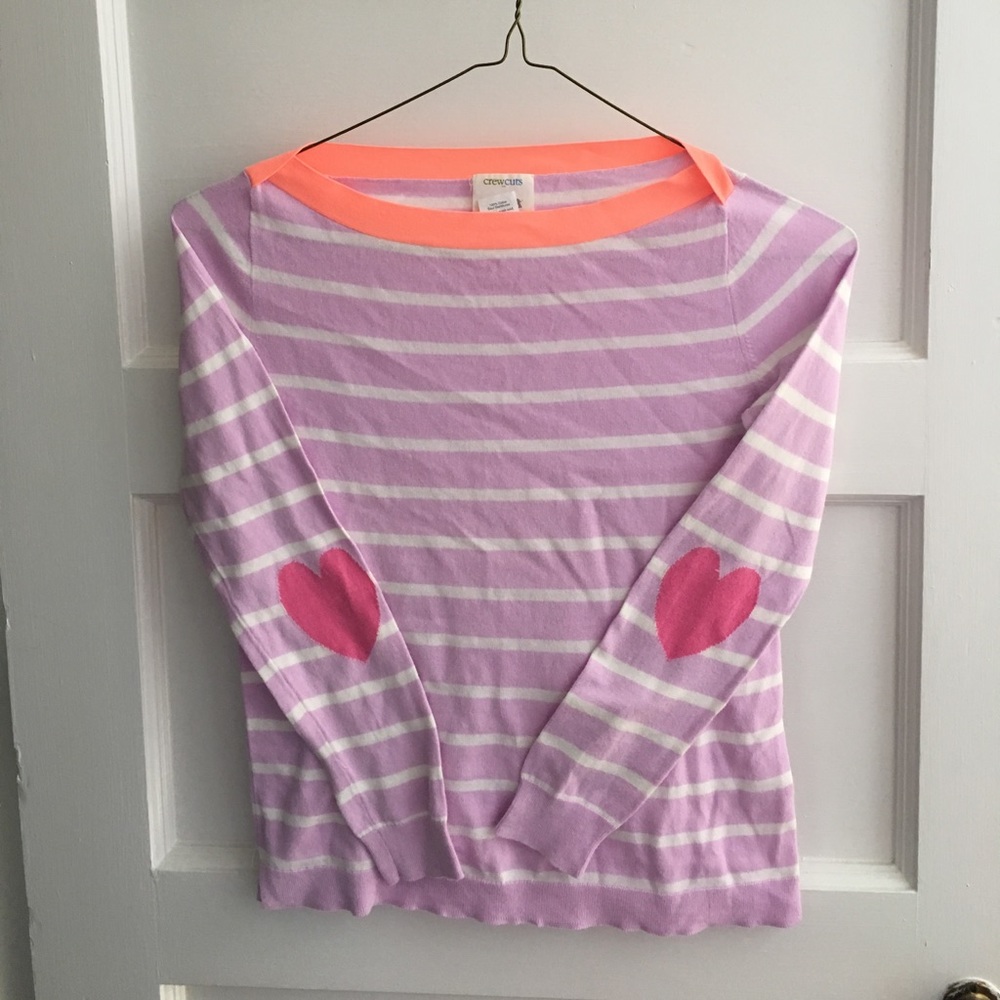 J. Crew striped knit top