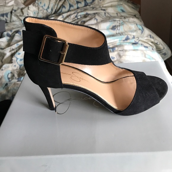 Jessica Simpson Manuela Heels NWT! LIKE NEW - Picture 1 of 6