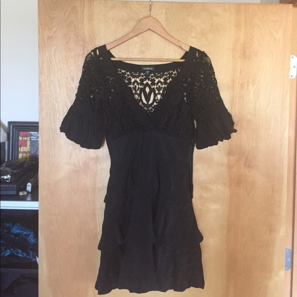 Black Bebe dress
