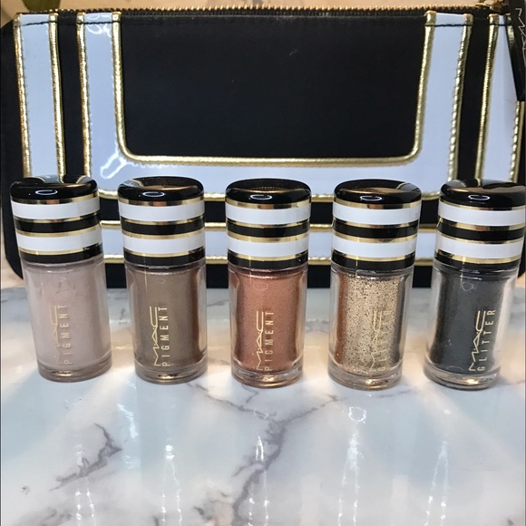 MAC Cosmetics Other - Mac Nocturnals pigment and glitter black and gold