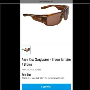 Anon Sunglasses for Sale up to 90% Off: Poshmark display picture 1