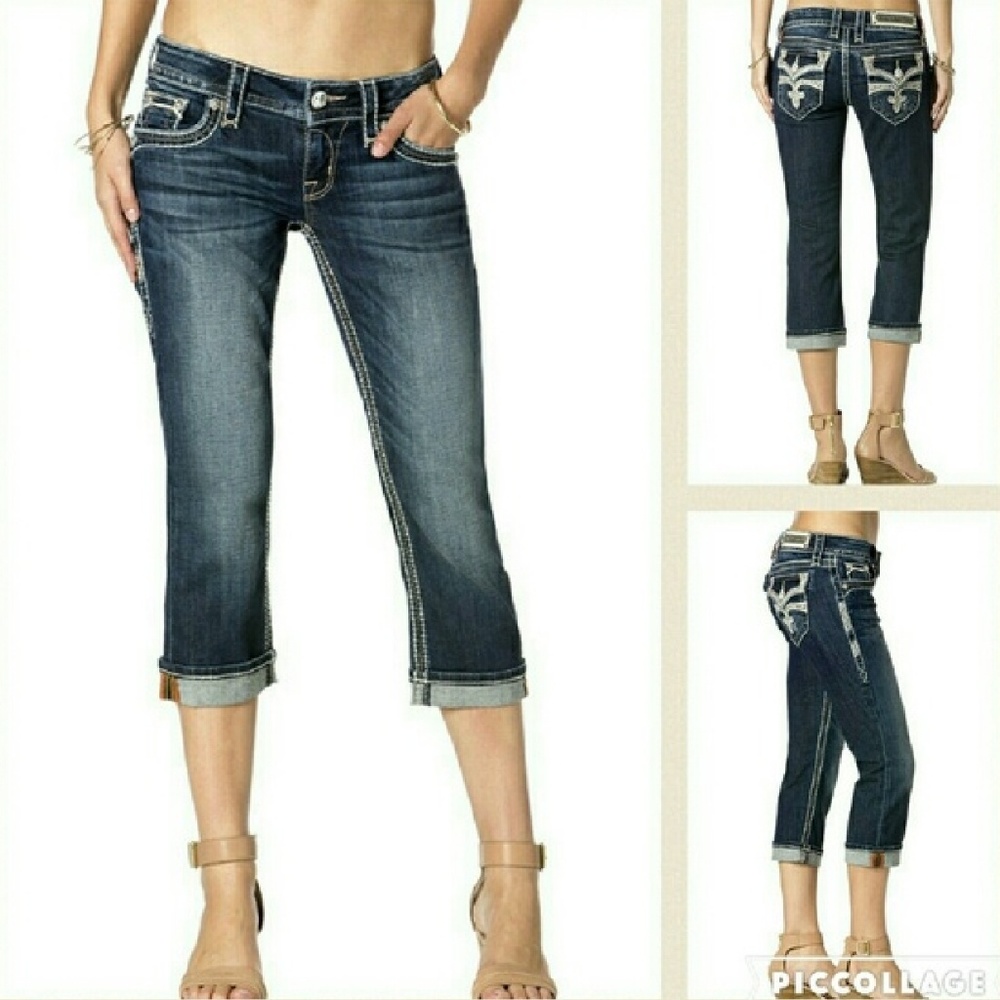 Rock & Revival Capri Jeans
