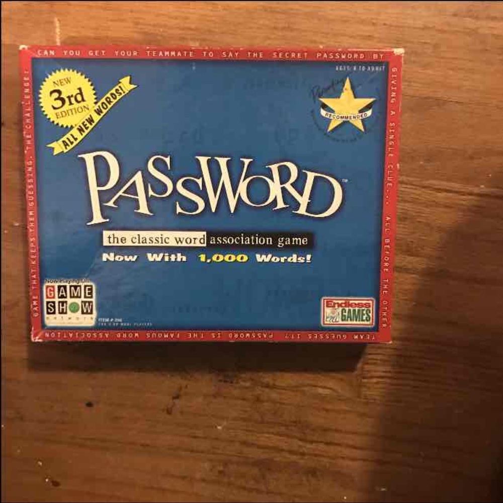 Password the game