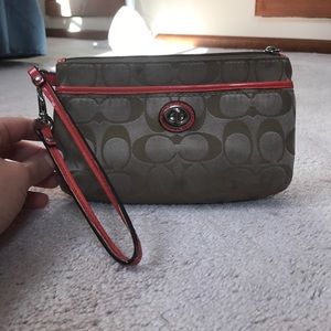 Coach wristlet