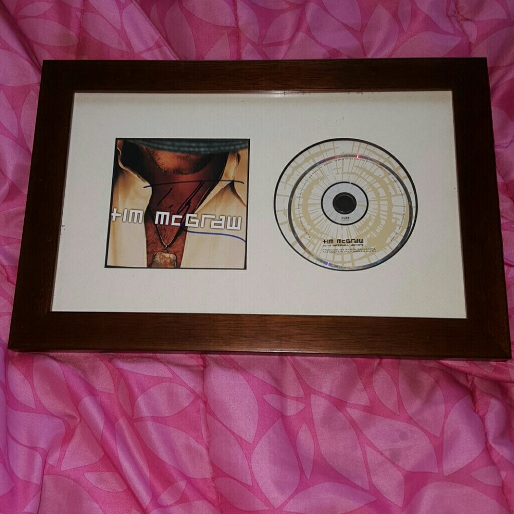 Tim Mcgraw autograph cd