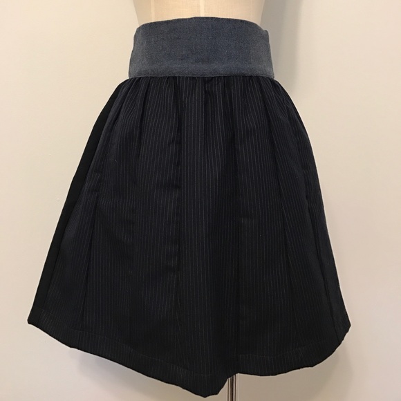 One of a kind Anthropologie recycled skirt - Picture 2 of 5