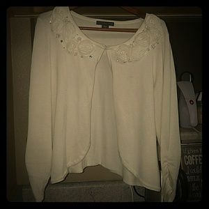 Cute white cardigan
