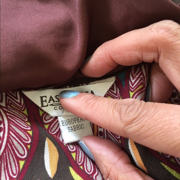 East India Tribal Print Swing Dress Fits S-M GUC - Picture 6 of 7