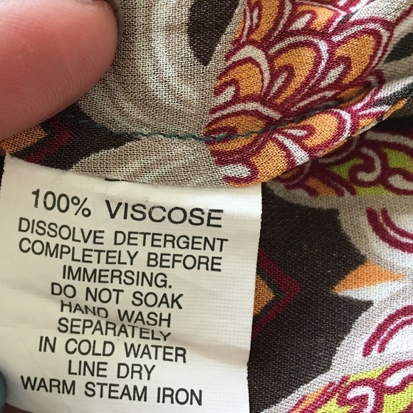 East India Tribal Print Swing Dress Fits S-M GUC - Picture 7 of 7