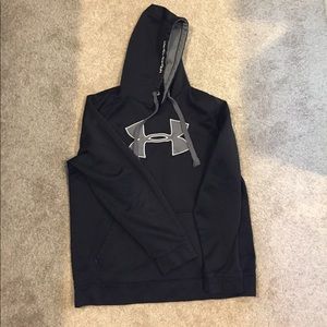Black under armour hoodie