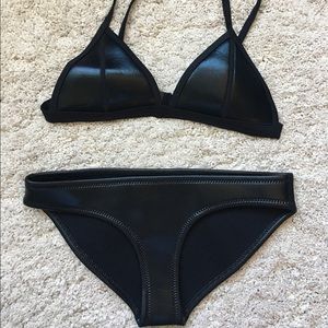Triangl Bikini Size Extra Small 100% Neoprene
