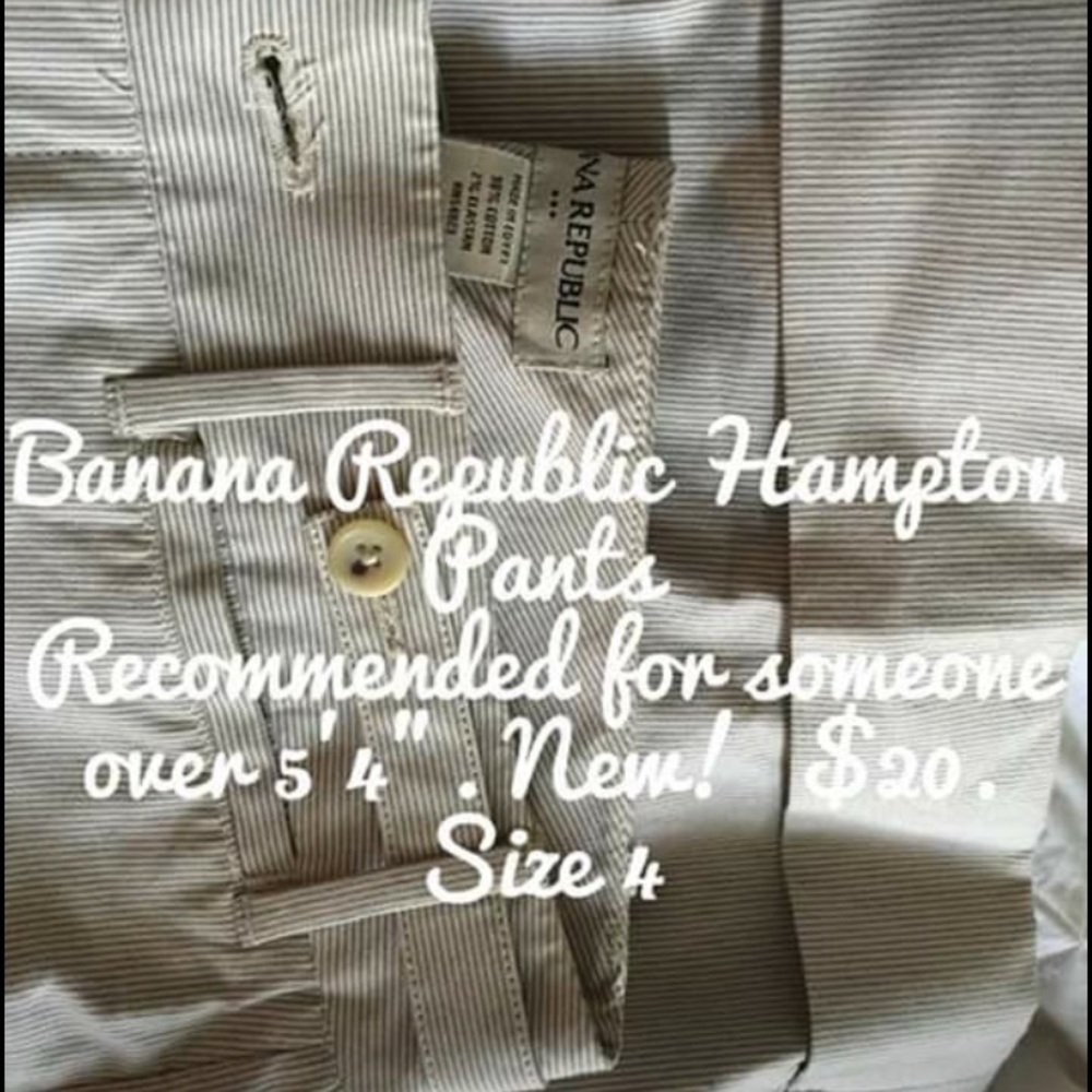 Banana Republic Hampton Pants