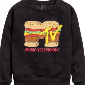 'MTV' Graphic Sweatshirt