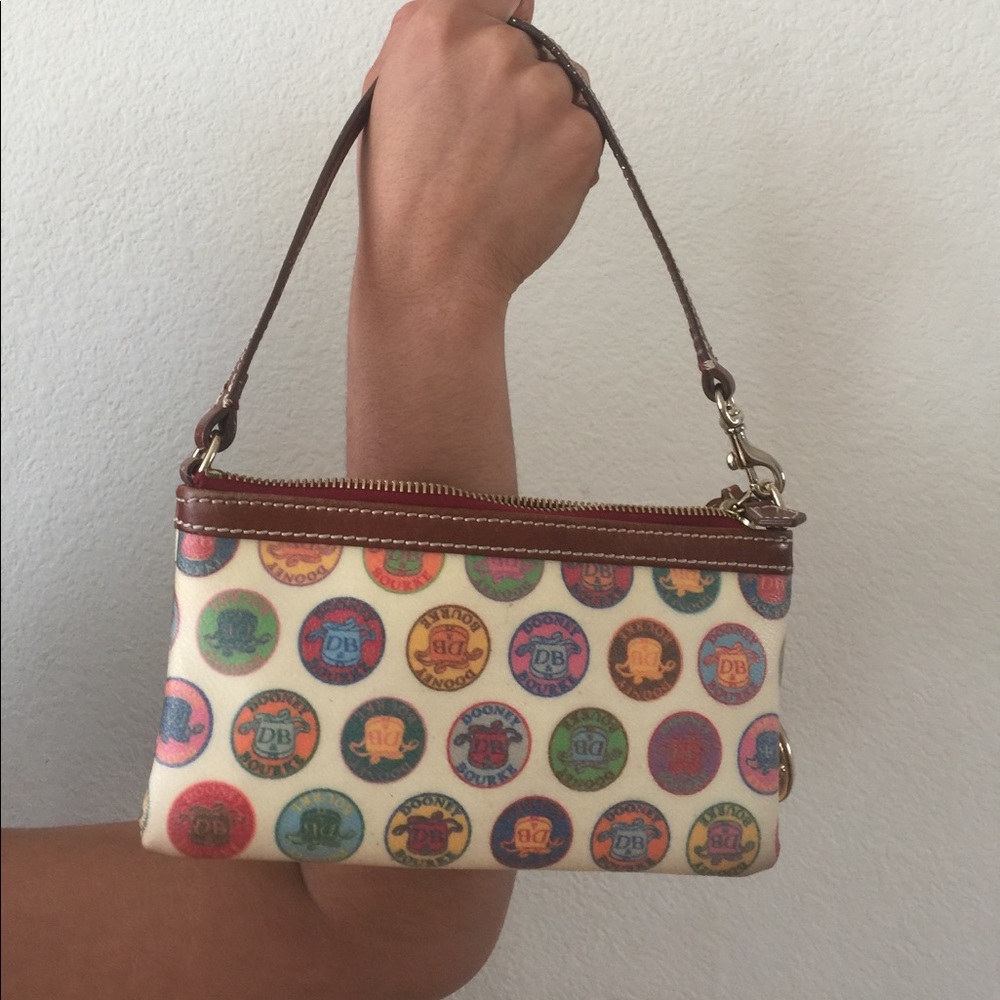 Mini coin purse from Dooney & Bourke.