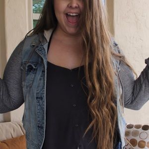 Denim & Sweatshirt Jacket!