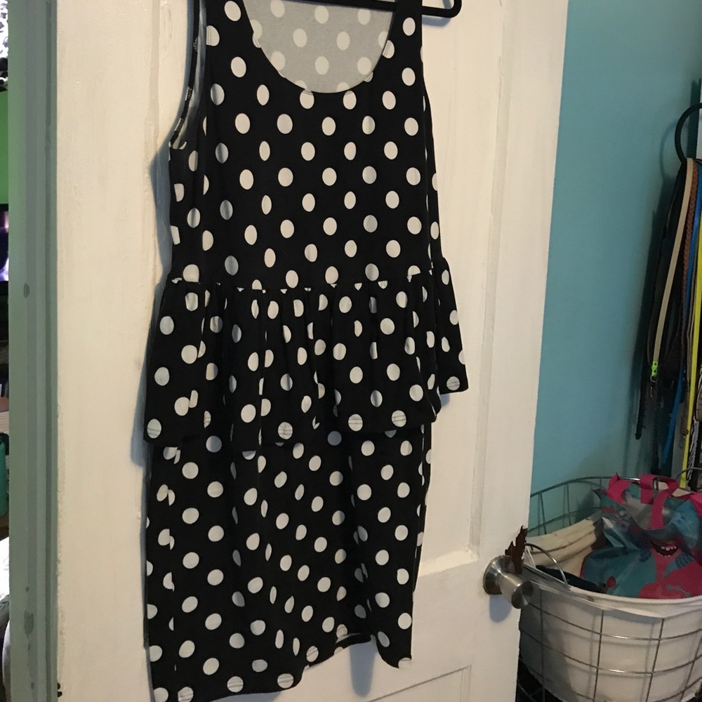 Forever 21 Plus peplum dress