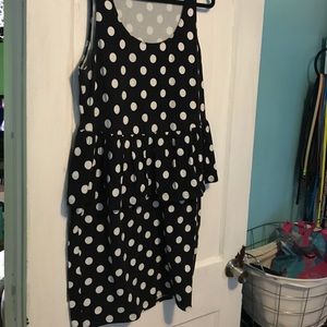 Forever 21 Plus peplum dress