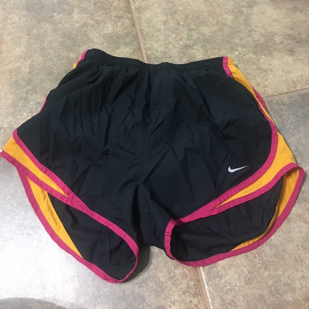 Pink and Orange Nike Shorts