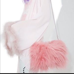 Cute Pink Fuzzy Purse Cute Pink Fuzzy Purse