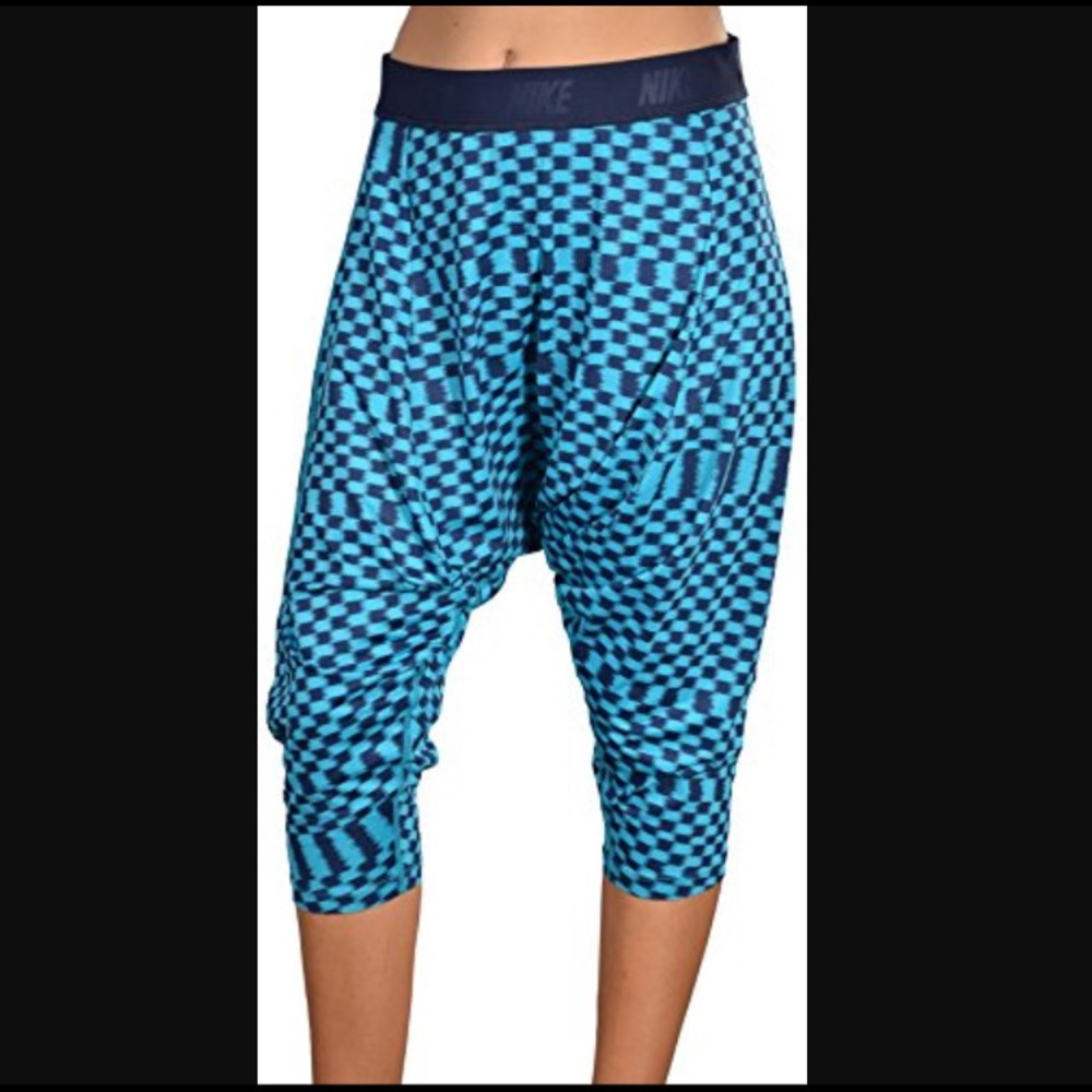 NIKE Dri-Fit harem drop crotch pants size L NWOT