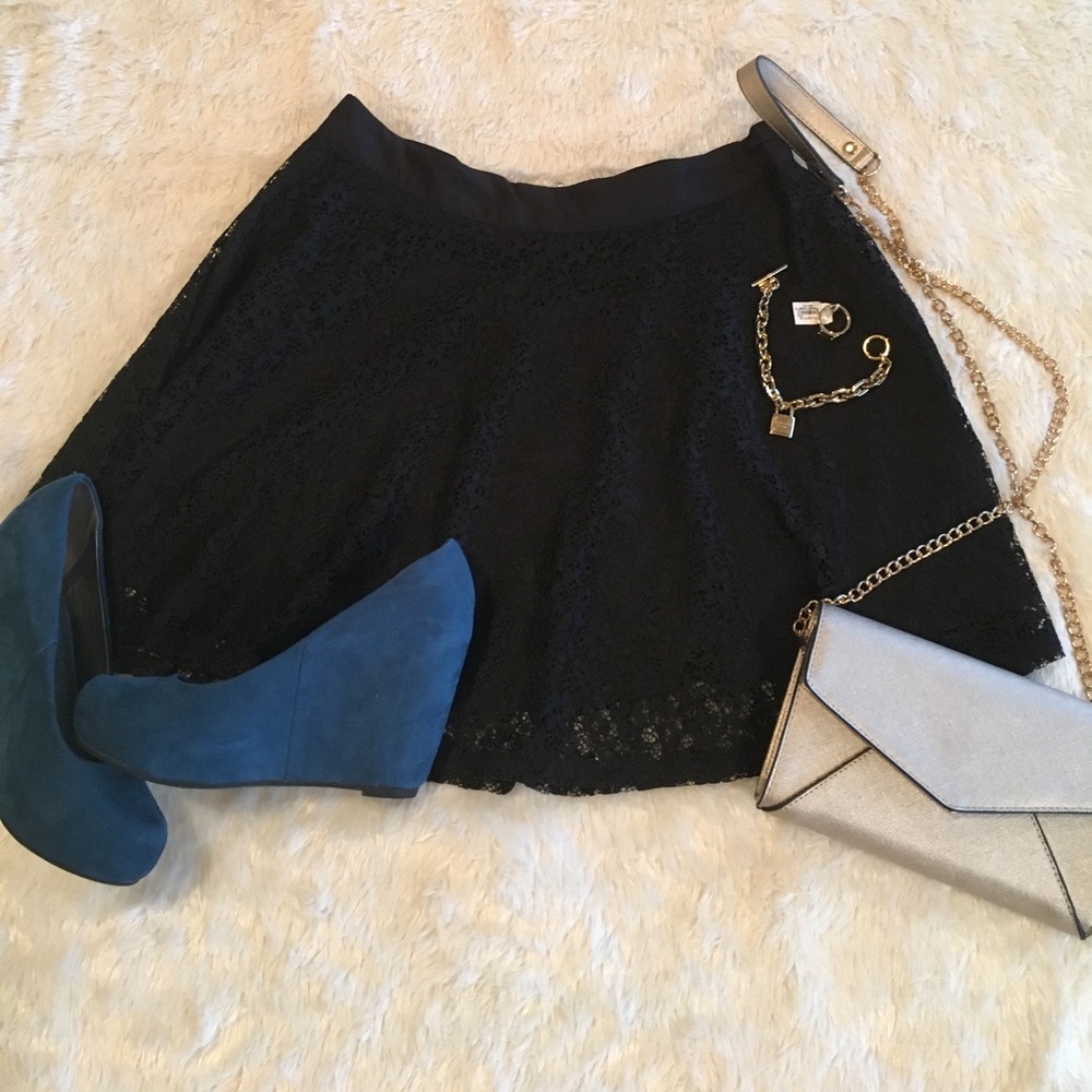 Floral Lace Skirt
