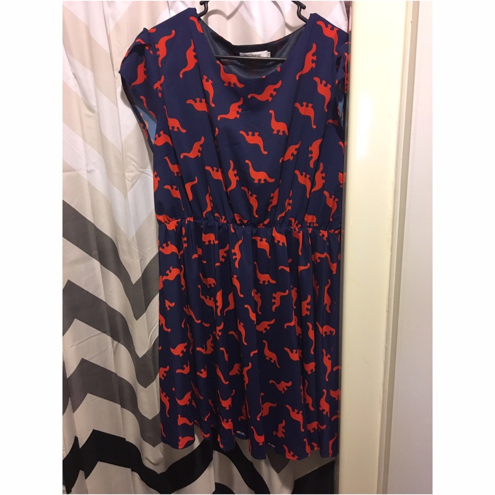 Modcloth dino dress