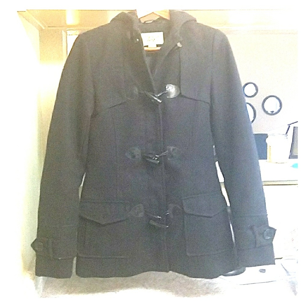 Black Pea Coat