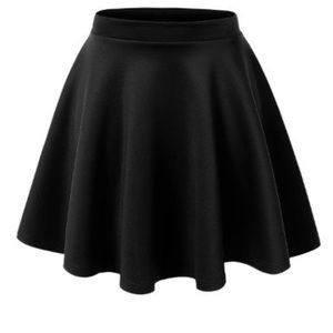Black Skater Skirt