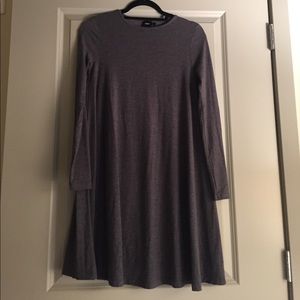 Dark Grey Swing Dress