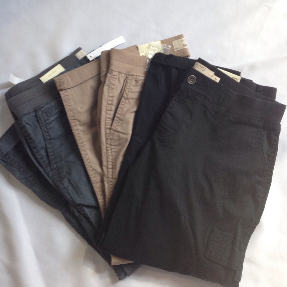 Bundle of 3 NWT capris