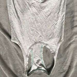 Light Grey LULULEMON RACERBACK TANK