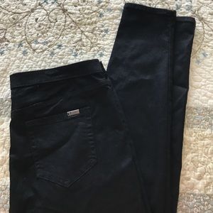 Black jeggings