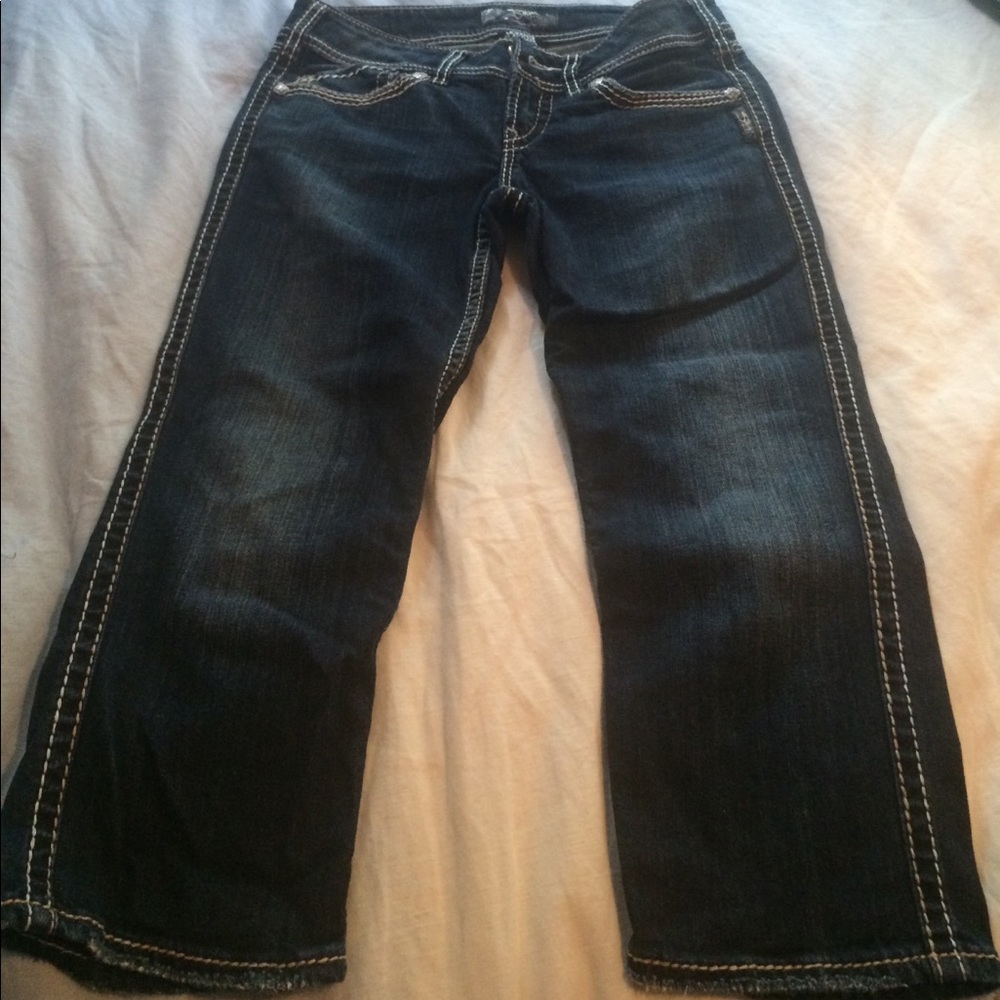 Silver McKenzie Flap Capri