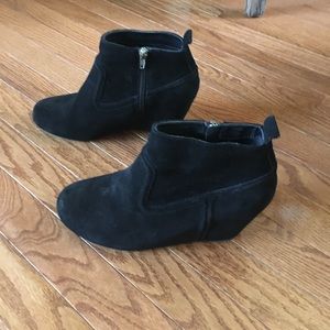 Dolce vita black suede bootie NEVER worn