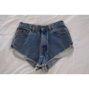 vintage levi's high waisted shorts bnwt