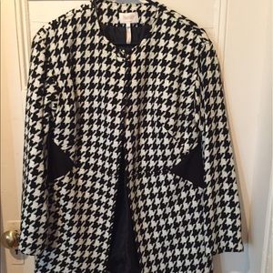 Houndstooth Dress Jacket