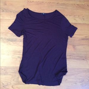 Women's Gap purple dress shirt