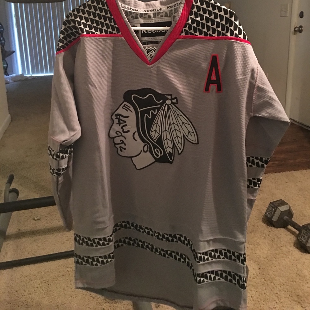 Blackhawks sharp jersey