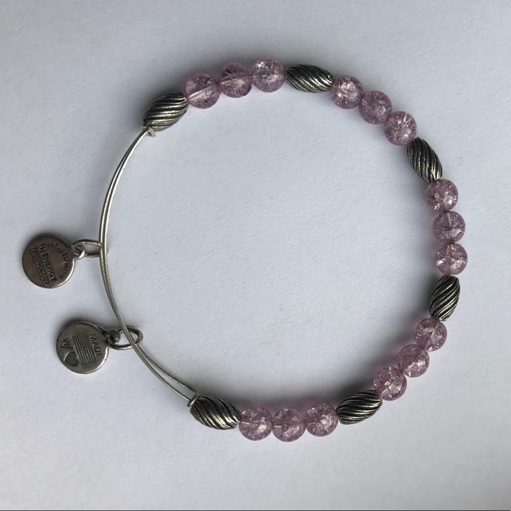 Alex and ani silver bangle