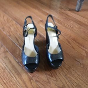 Black dolce vita wedges Never Worn