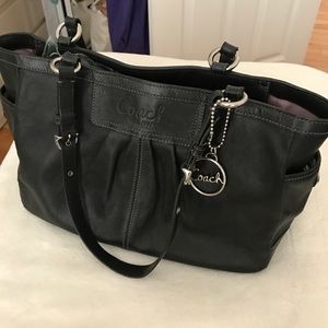 Leather Coach bag