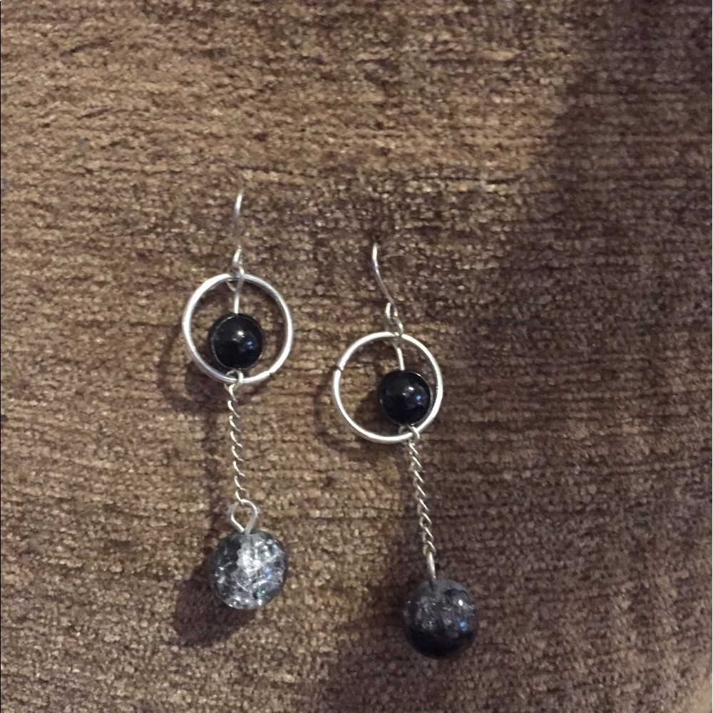 Dangling earrings