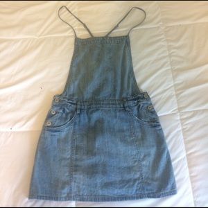 Free People Overall Mini Dress