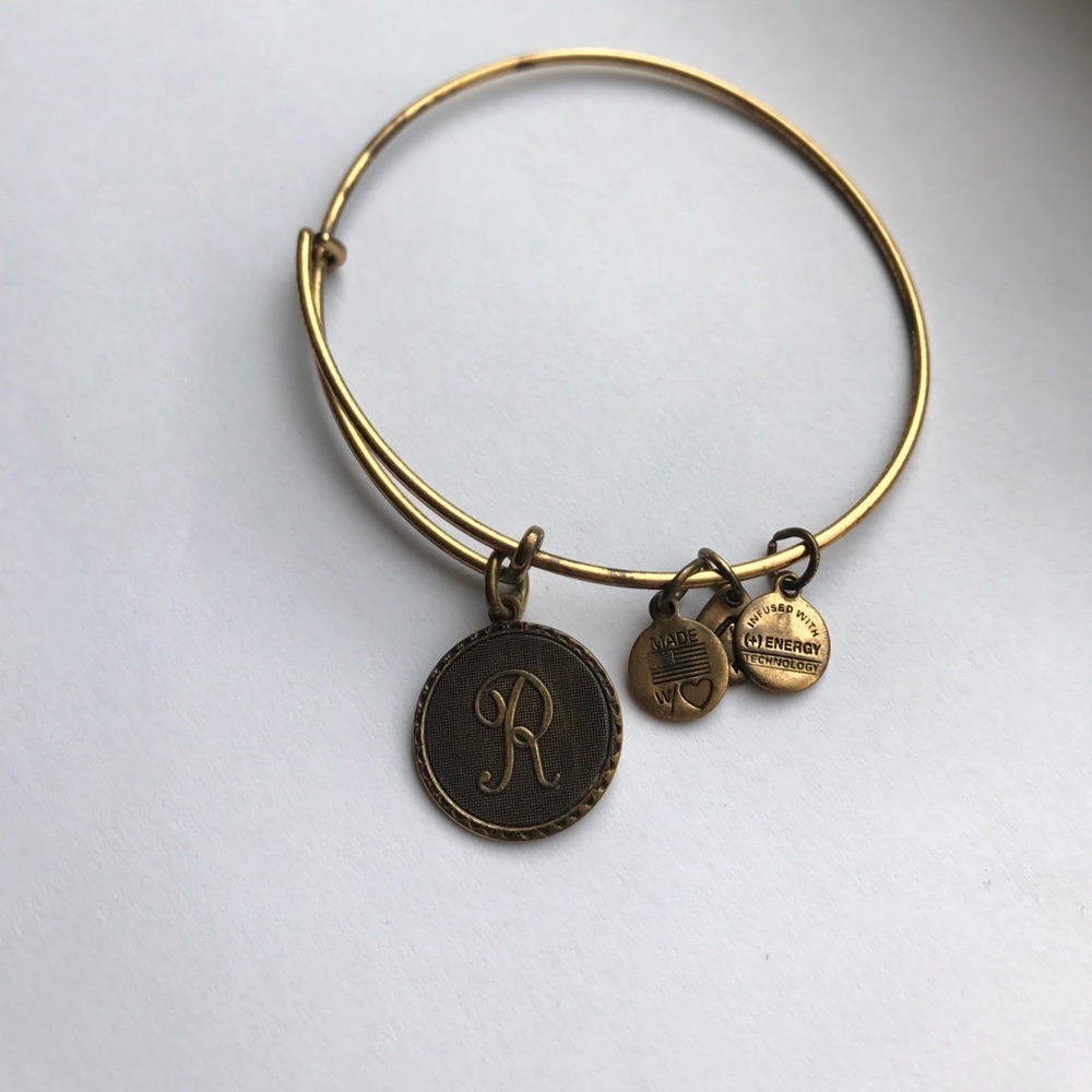 Alex and ani Gold tone bangle