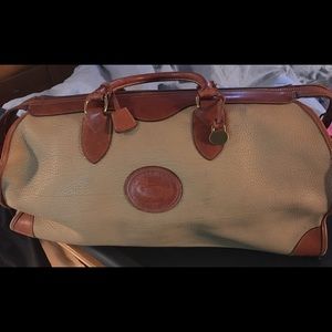 Vintage Dooney &Bourke All Leather Duffle Bag.