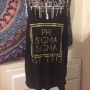 Phi sigma sigma Tank