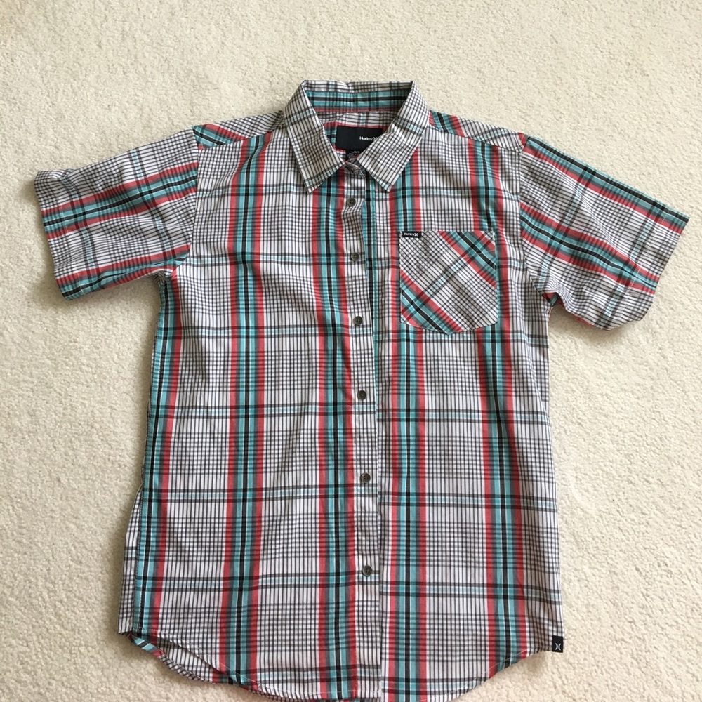 Hurley button up shirt