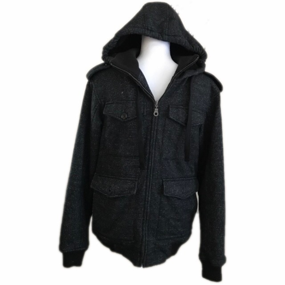 Champs Sports Gear lined hooded jacket mens small