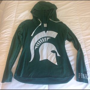 MSU Pink Hoodie